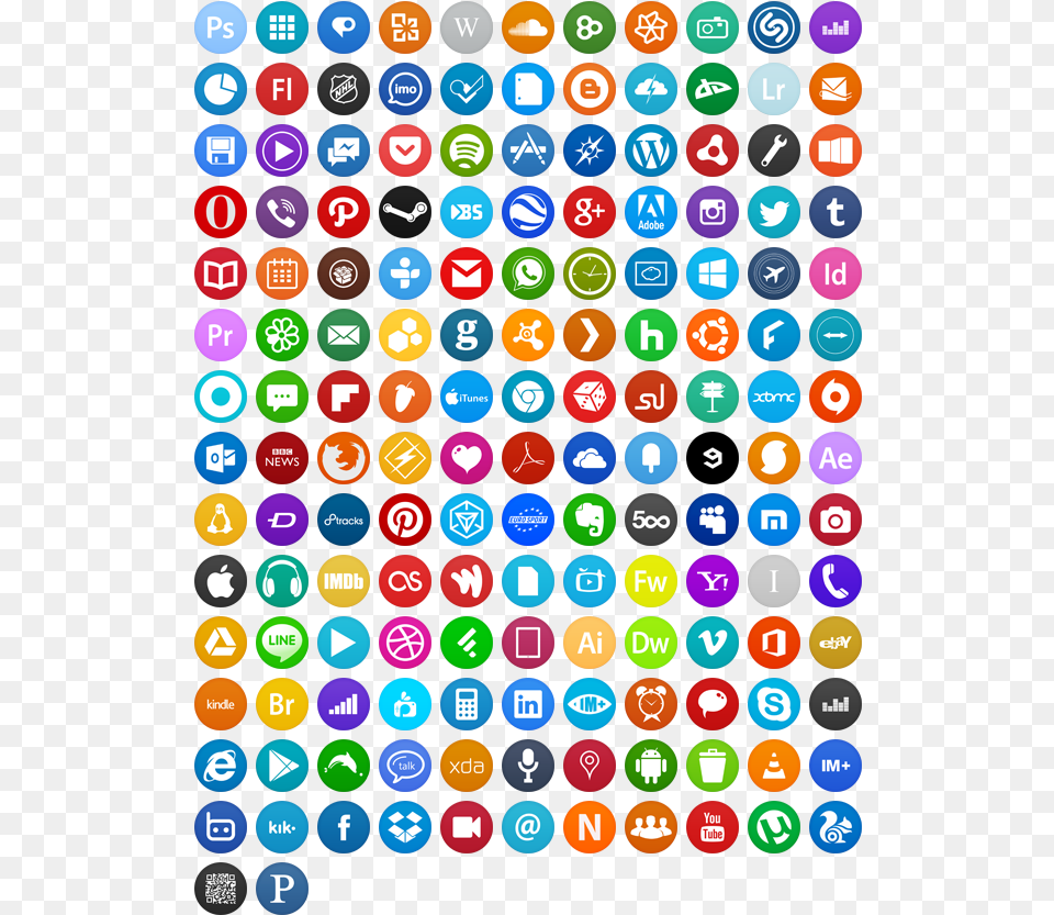 Circle Icon Pack By Martin Icon, Text Free Png Download