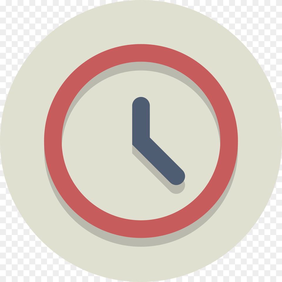 Circle Icons Clock, Sign, Symbol, Disk, Road Sign Png Image