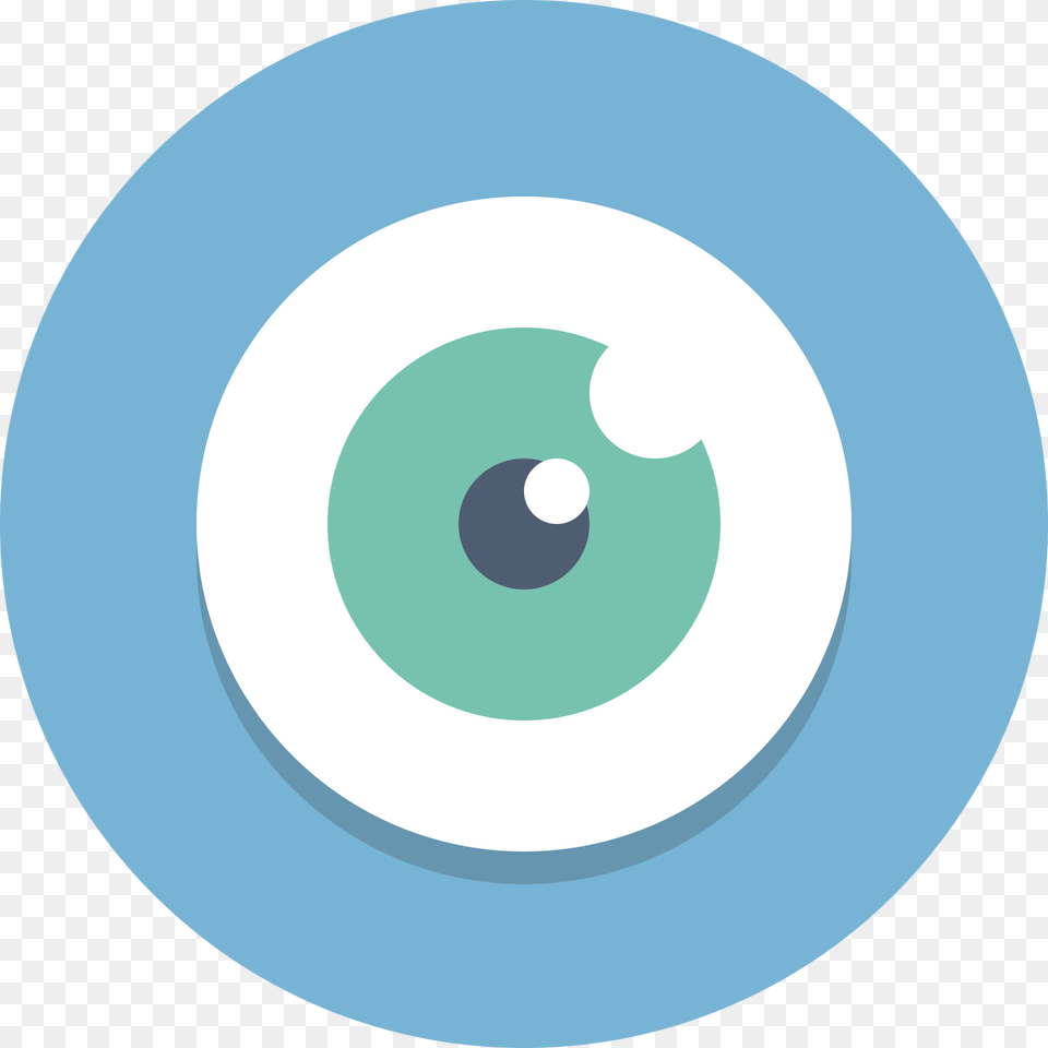Circle Icons Eye, Disk Png Image
