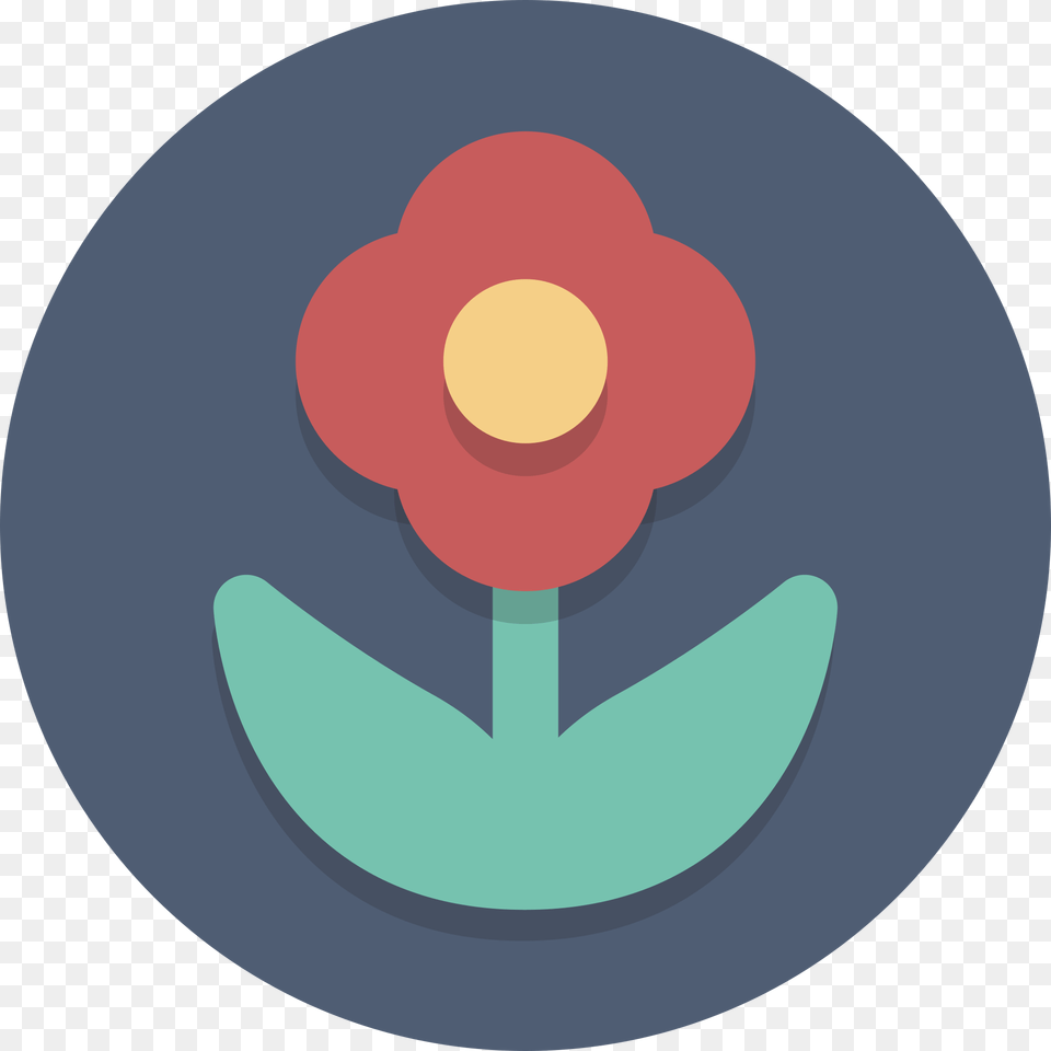 Circle Icons Flower, Electronics, Hardware, Plant, Disk Png