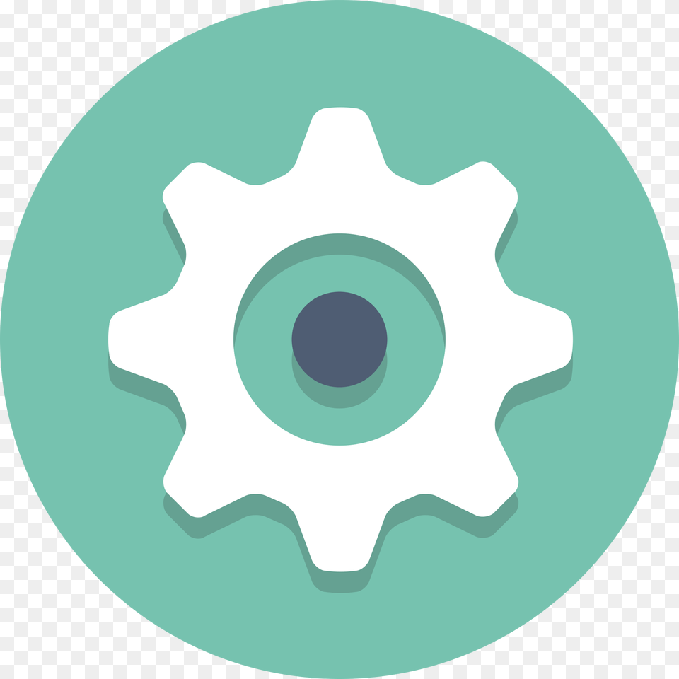 Circle Icons Gear, Machine, Disk Free Transparent Png