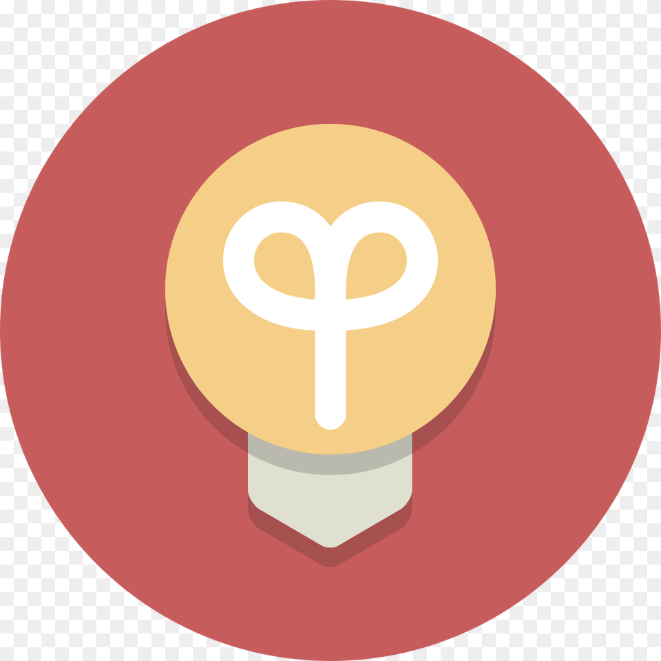 Circle Icons Lightbulb Light Bulb Round Icon, Disk Free Png