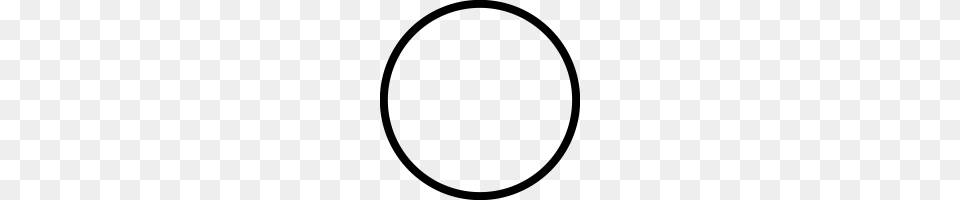 Circle Icons Noun Project, Gray Free Transparent Png