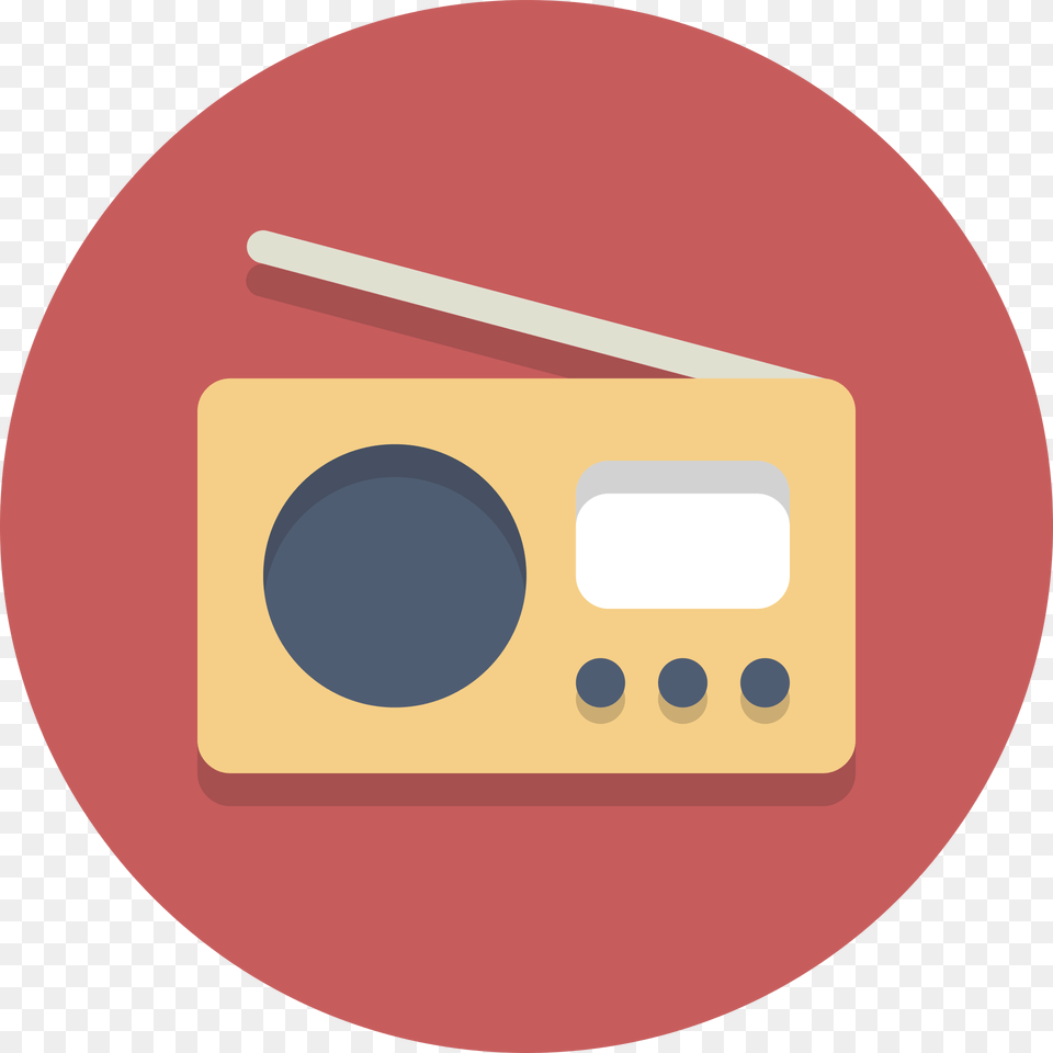 Circle Icons Radio, Electronics, Disk Png Image