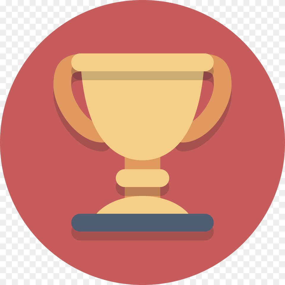 Circle Icons Trophy, Disk Png Image