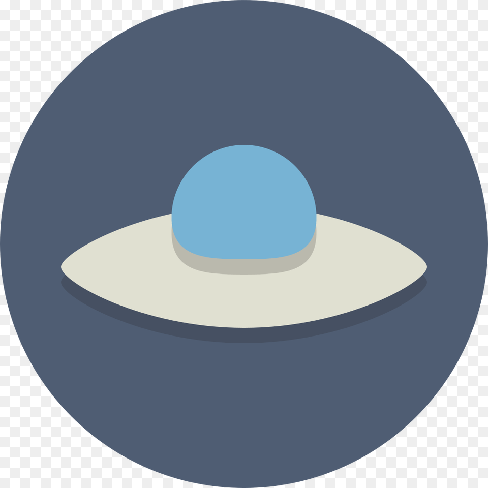 Circle Icons Ufo Icon, Clothing, Hat, Sphere, Disk Free Png Download