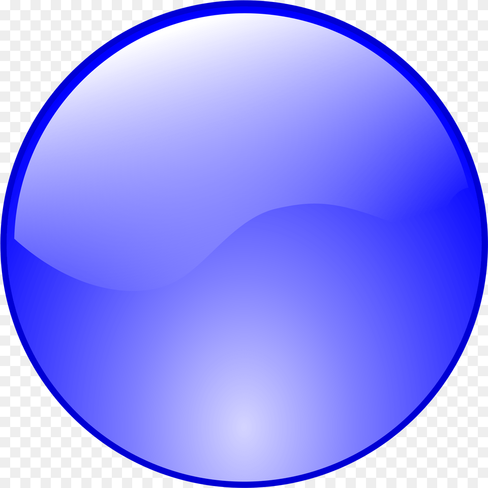 Circle Images Button Icon Blue, Sphere, Disk, Balloon Free Png Download