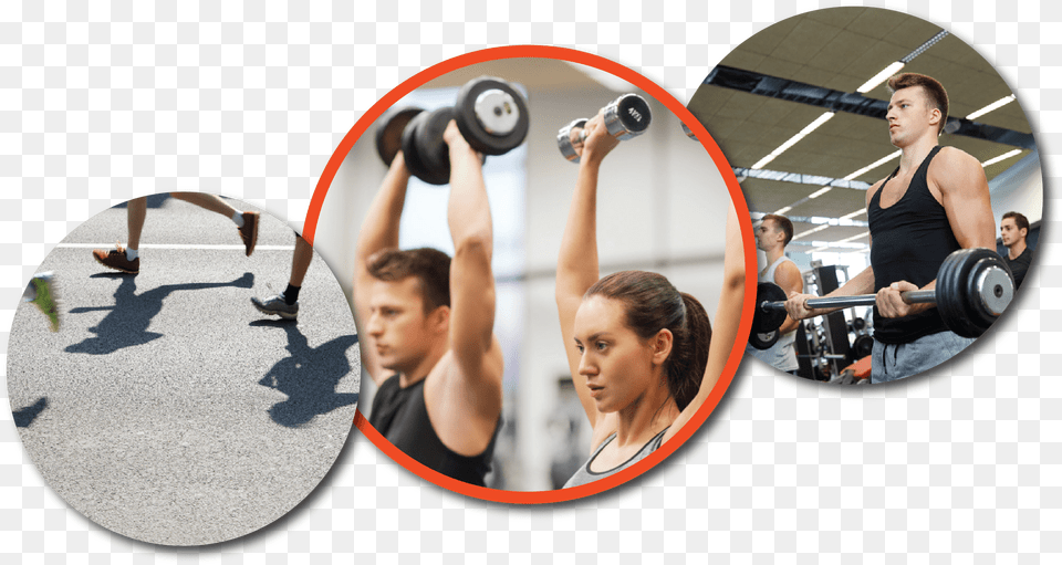 Circle Images Of People Doing Group Training Fitness Gym, Adult, Woman, Female, Person Png Image