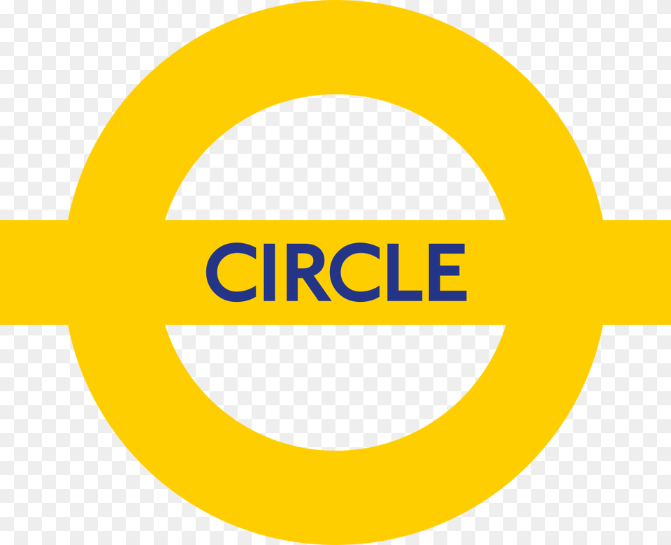 Circle Line Roundel, Logo, Astronomy, Moon, Nature Free Png Download