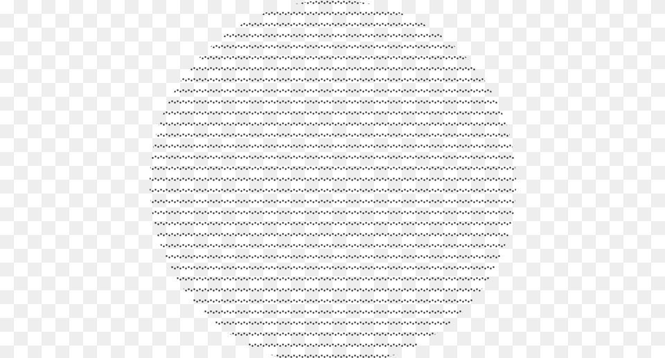 Circle Lines Outline Aesthetic Square Black White Circle, Gray Free Png Download