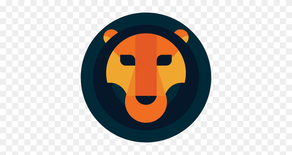 Circle Lion Logo Safari Png Image