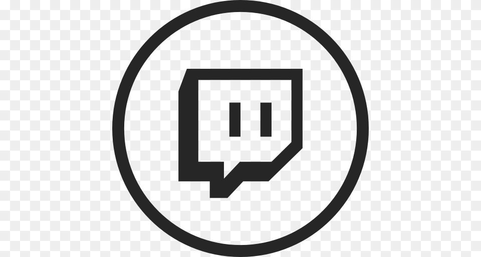 Circle Live Livestream Media Social Social Media Twitch Icon Free Png Download