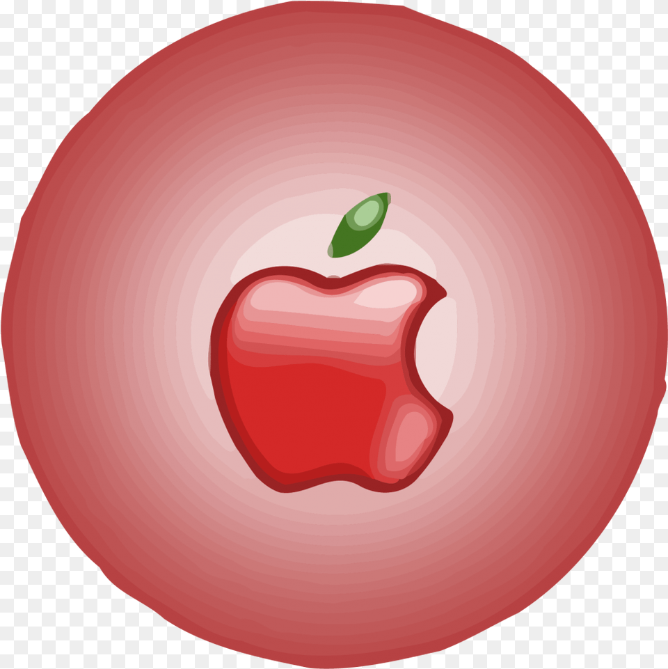 Circle Logo Apple Wallpaper Download Apple, Plant, Fruit, Food, Produce Free Png