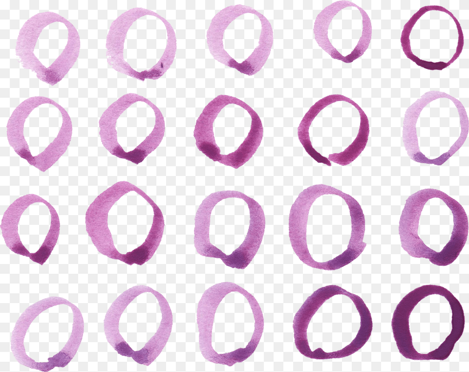 Circle Logo Purple Watercolor, Flower, Petal, Plant, Accessories Free Transparent Png