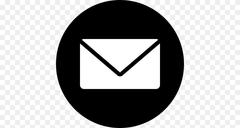Circle Messages Email Message Mail Letter Inbox Icon, Envelope Free Transparent Png