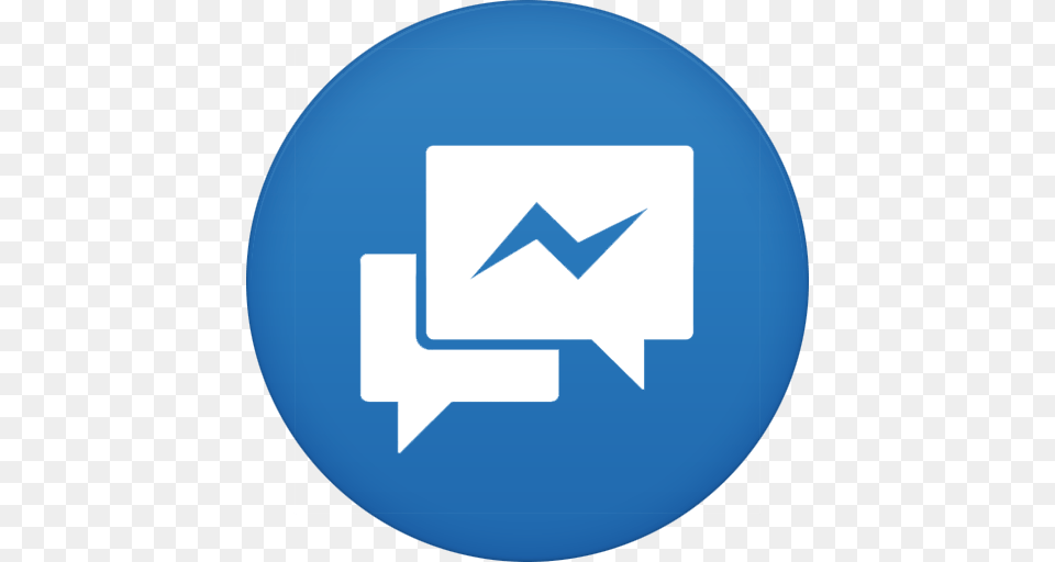 Circle Messenger Icon, Symbol Free Transparent Png