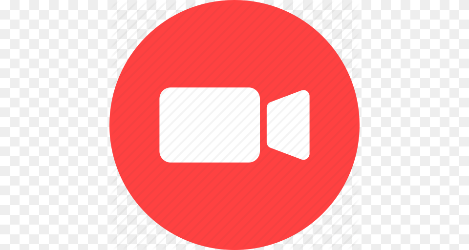 Circle Movie Red Video Video Camera Icon, Ball, Football, Soccer, Soccer Ball Free Png Download