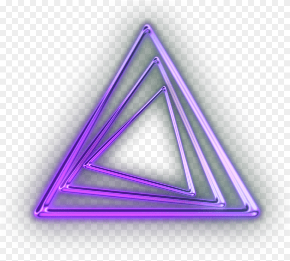Circle Neoncircle Circleneon Triangle Neontriangle Triangle, Light, Neon, Car, Transportation Free Png