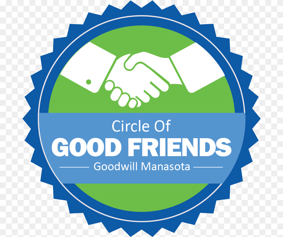 Circle Of Good Friends Good Friends Logo, Body Part, Hand, Person, Advertisement Free Png