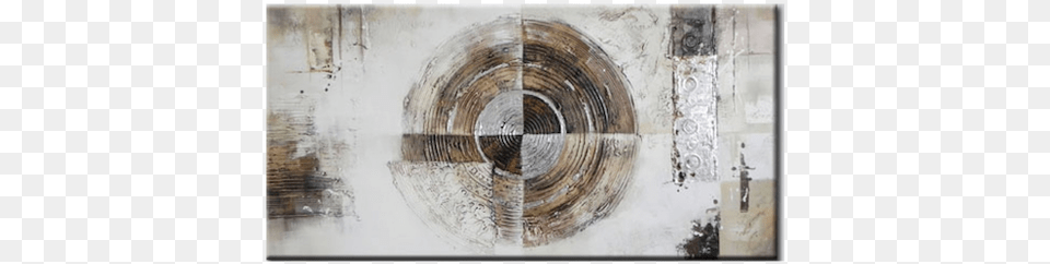 Circle Of Life Modern Abstract Oil Painting On Art Table, Modern Art, Collage Png Image