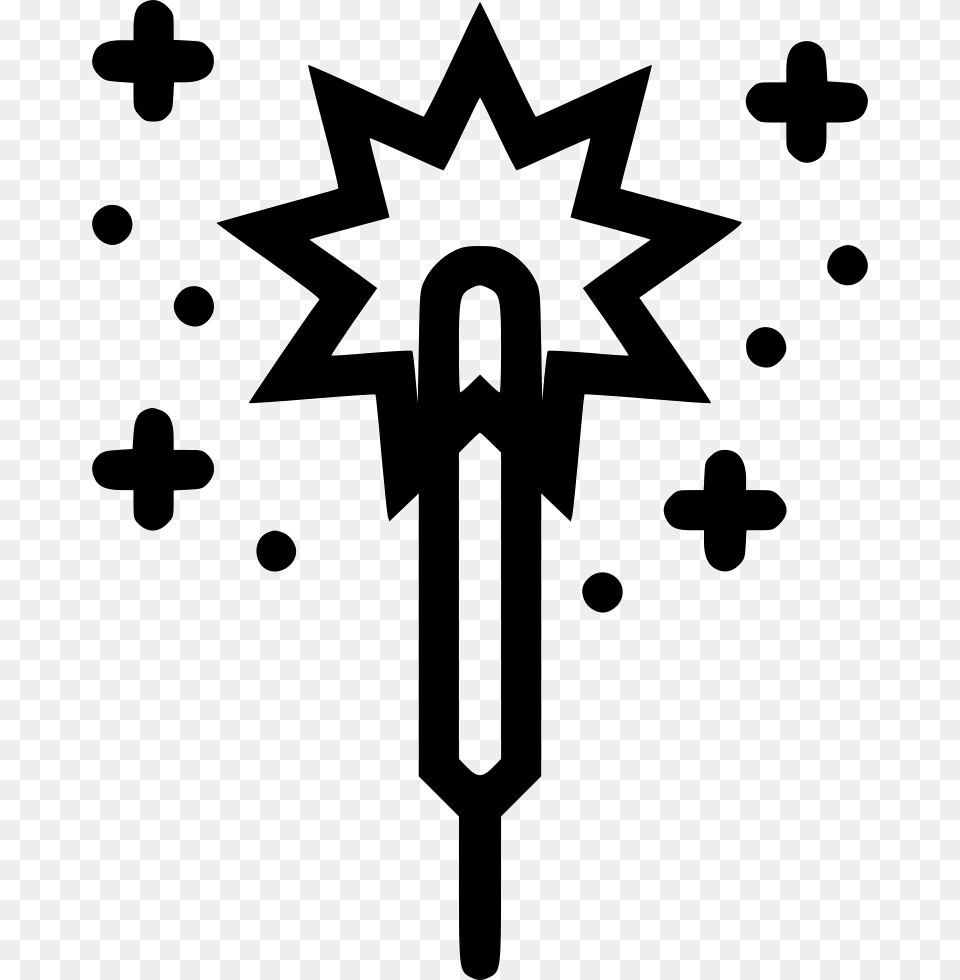 Circle Of Religious Symbols, Stencil, Symbol, Cross, Star Symbol Free Png Download