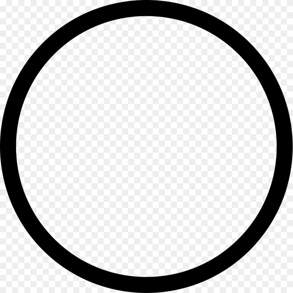 Circle Outline Icon Oval Free Png Download