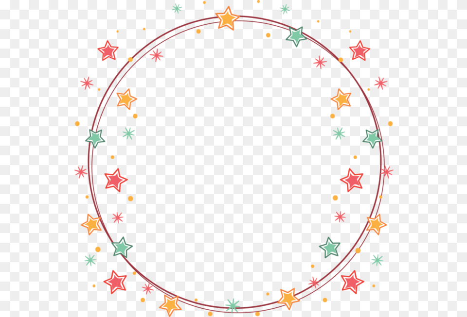 Circle Overlay Frame Tumblr Star, Accessories, Jewelry, Necklace Free Png
