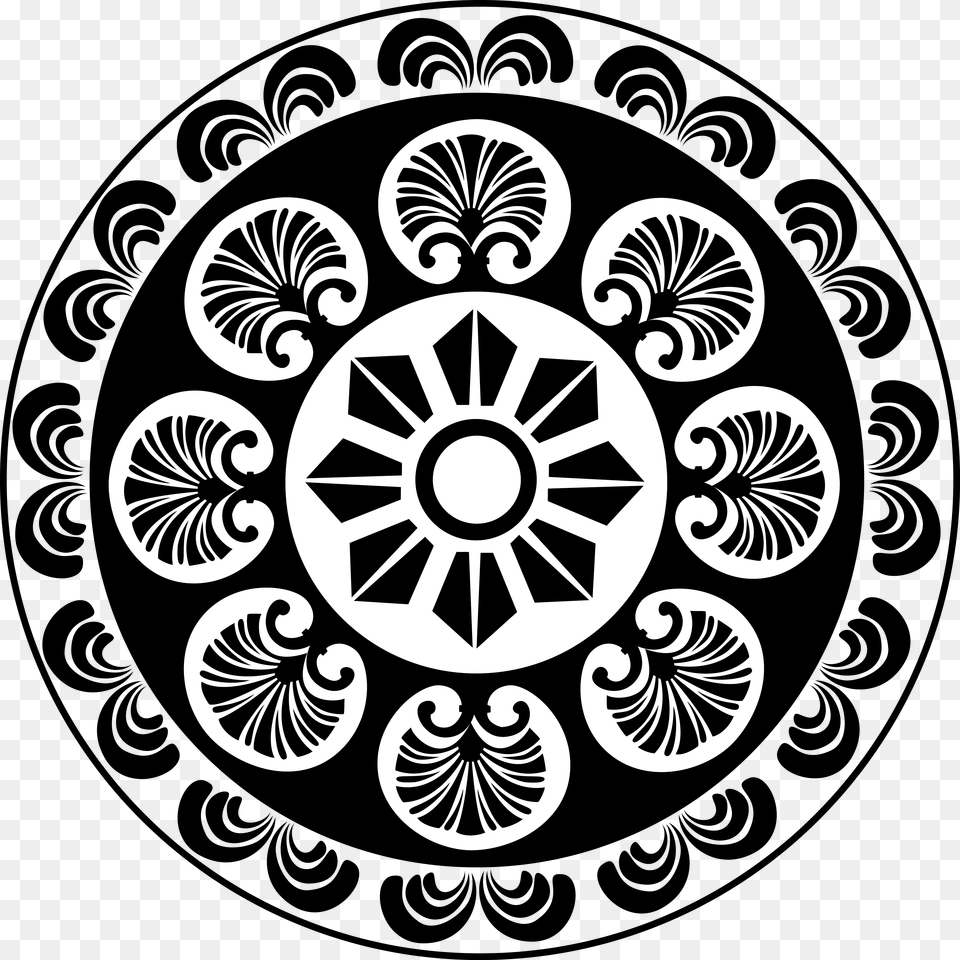 Circle Pattern, Art, Floral Design, Graphics, Machine Free Png