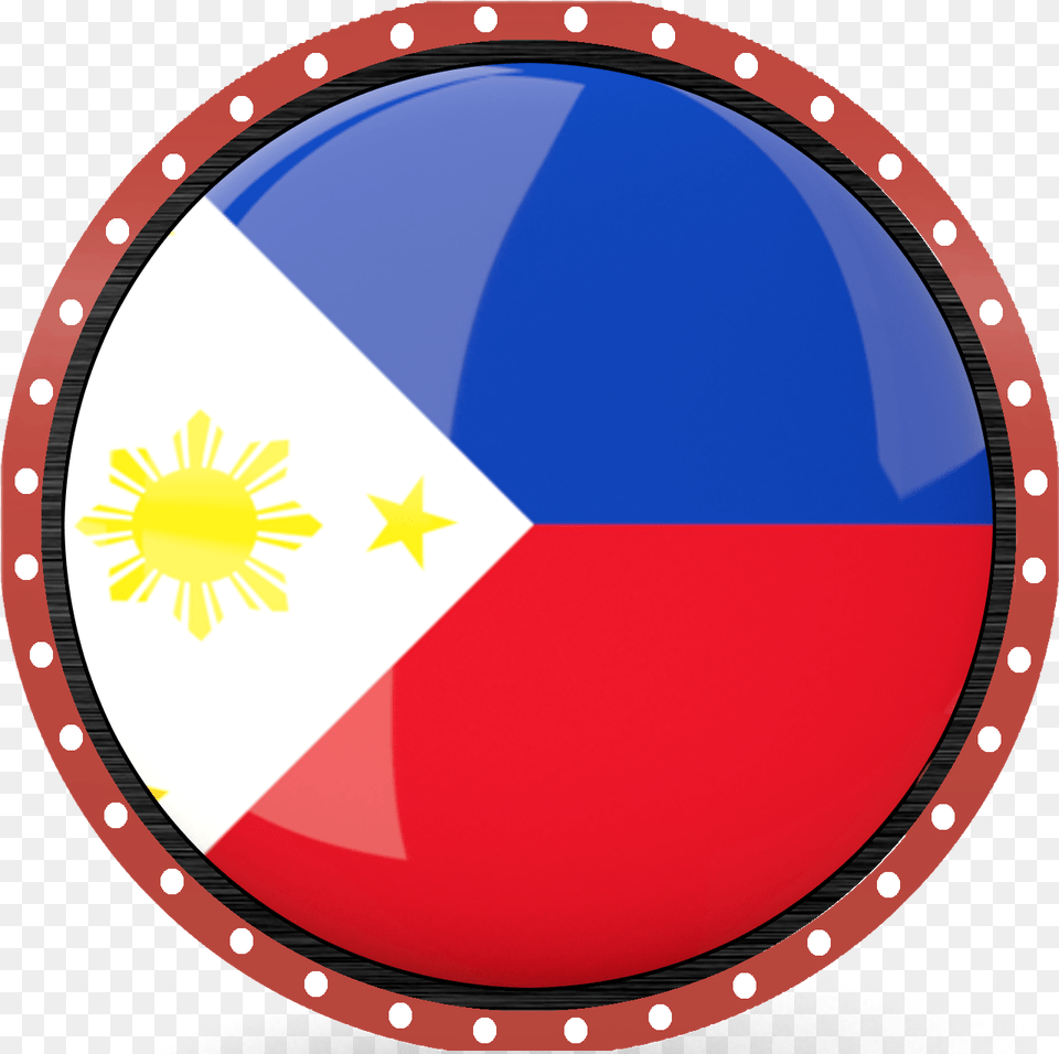 Circle Philippines Flag Logo, Disk Free Png Download