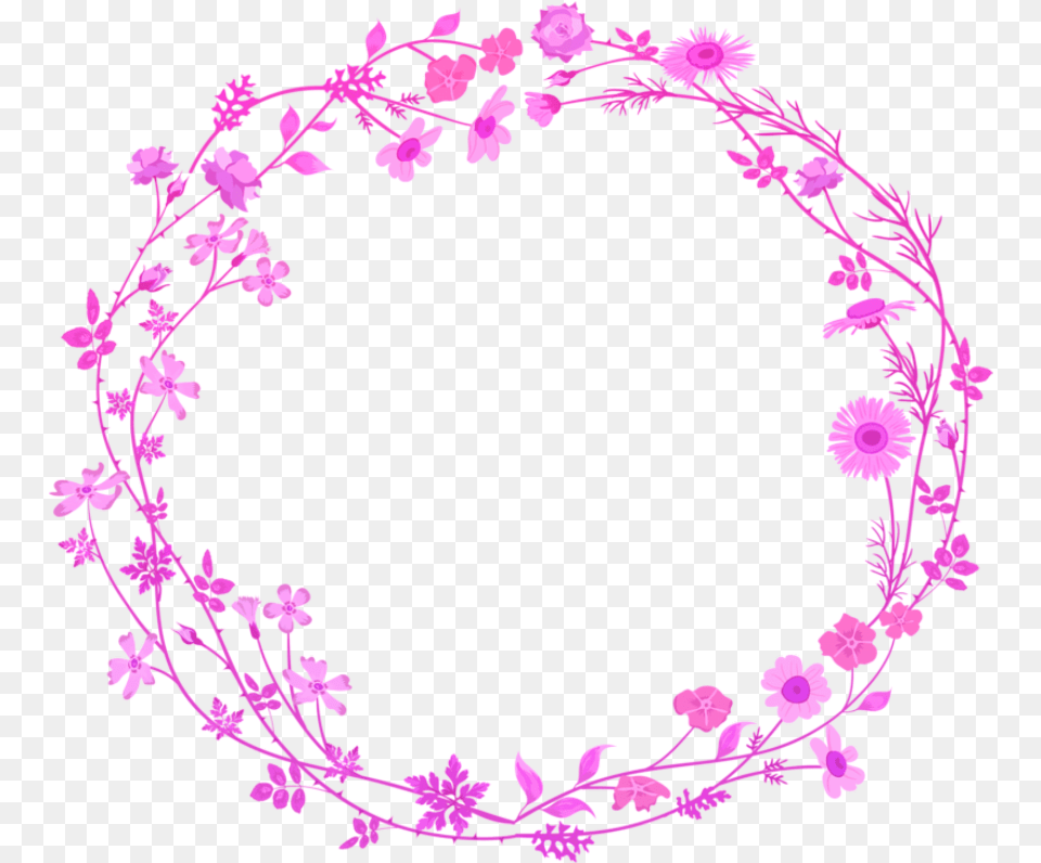 Circle Pink Flower Icon Tumblr Trend Trends Machine Embroidery Design Flower, Art, Floral Design, Graphics, Pattern Free Png Download