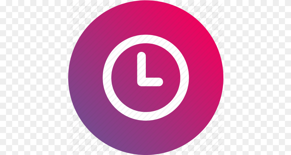 Circle Pinku0027 By Ricardo Cherem Simple Mobile Tools Clock, Disk, Purple, Number, Symbol Free Png Download