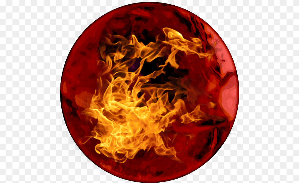 Circle Red Crculo Fuego Pin Circulo De Fuego En, Fire, Flame, Sphere Png Image