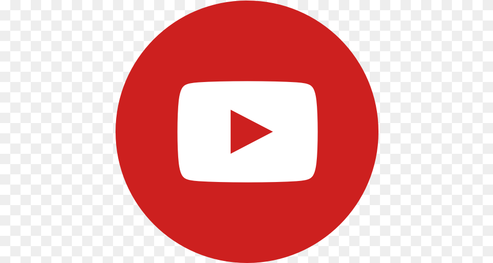 Circle Round Icon Video Youtube Youtube Logo Round, Disk, Sign, Symbol Free Png Download
