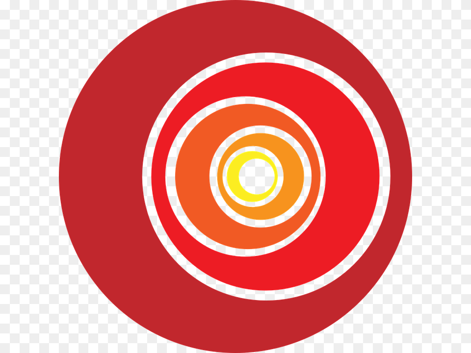 Circle Round Red Sun Abstract Arts Rydges Logo, Disk, Spiral Png