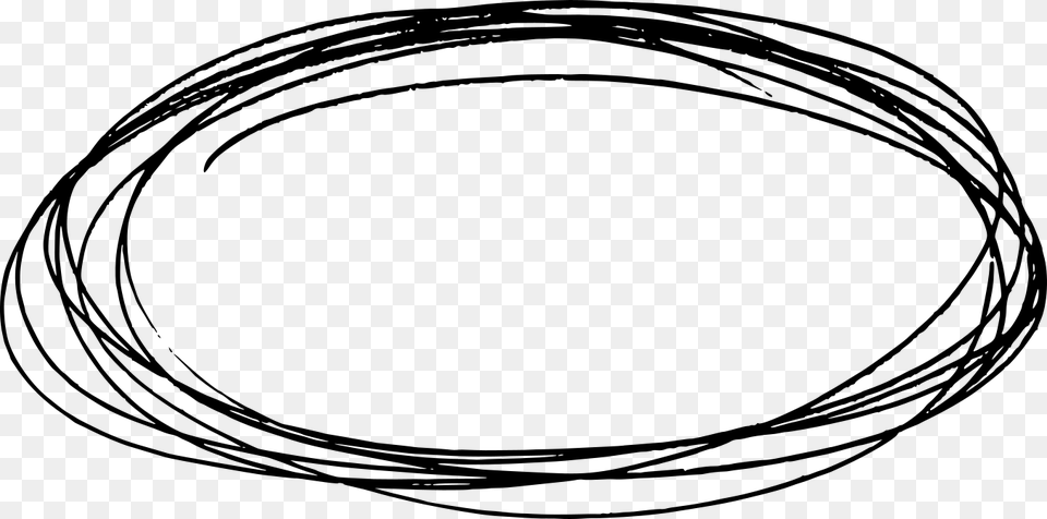 Circle Scribble Free Png Download