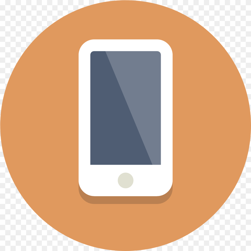 Circle Smart Phone Icon Circle, Electronics, Mobile Phone, Disk Png Image