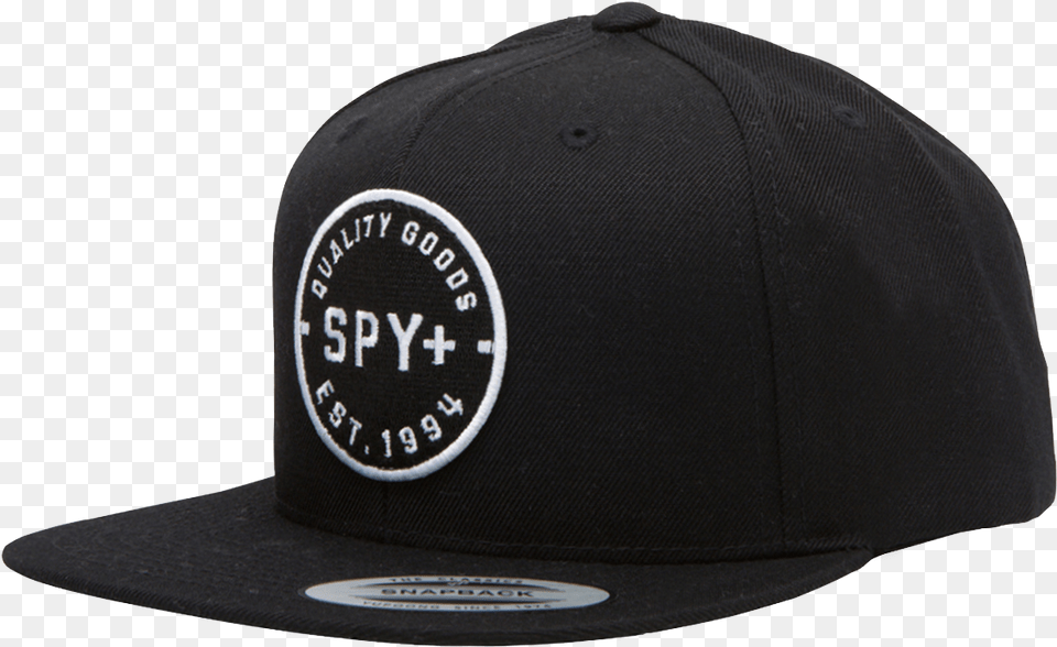 Circle Snapback Hat Spy Optic Circle Snapback Hat Black One Size Fits, Baseball Cap, Cap, Clothing Png Image