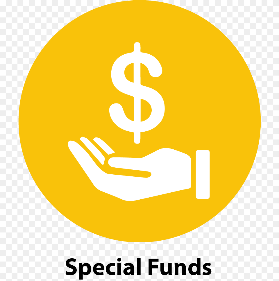 Circle Special Funds Icon Circle, Logo, Electronics, Hardware, Disk Png Image