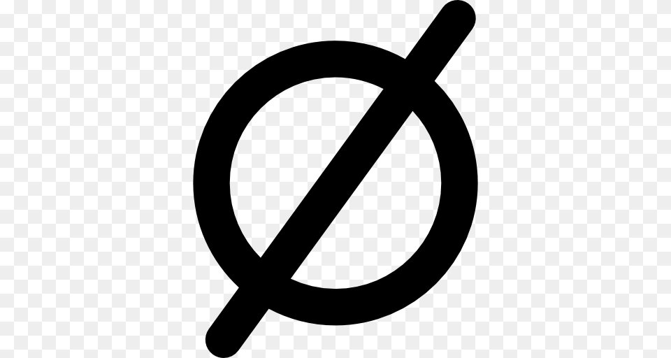 Circle Symbols Symbol Slash Mathematical Sign Mathematics, Gray Png