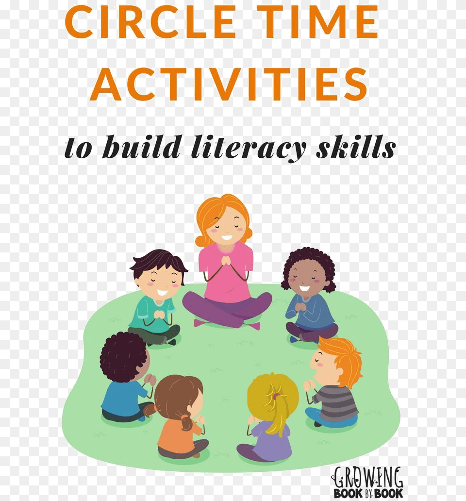 Circle Time Clipart Transparent Circle Time Preschool Clipart, Book, Comics, Publication, Baby Png