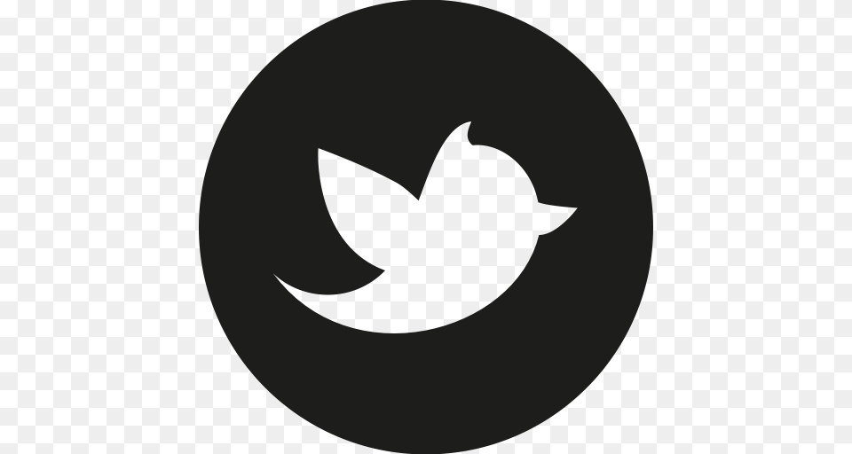 Circle Twitter Icon, Symbol, Logo, Animal, Fish Png