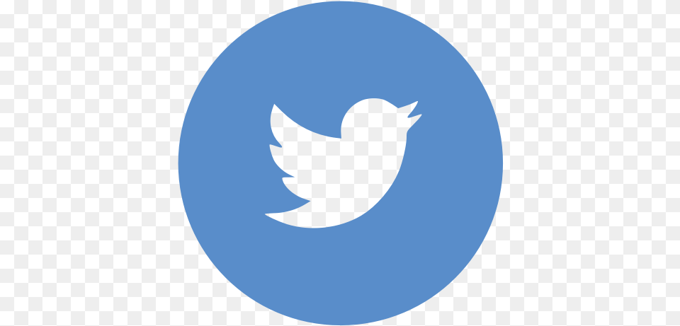 Circle Twitter Icon Twitter Logo In Circle, Animal, Bird, Blackbird, Astronomy Free Transparent Png