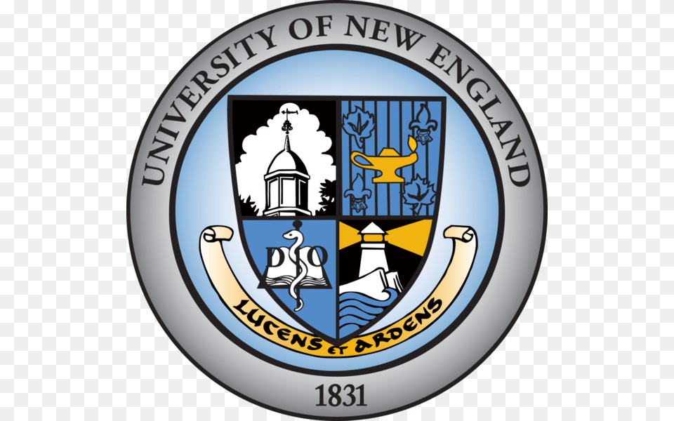 Circle University Of New England Seal, Badge, Emblem, Logo, Symbol Free Png
