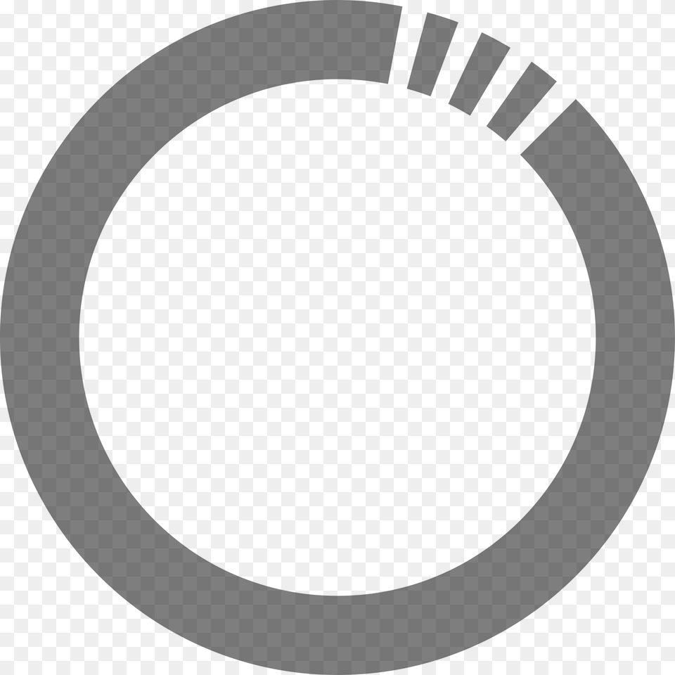 Circle Vector, Gray Png Image