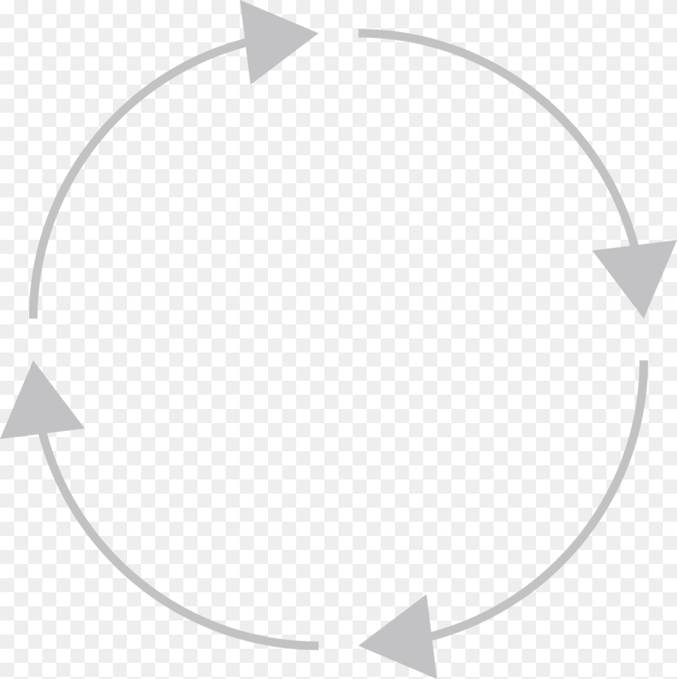 Circle W Arrows Major Processes In The Water Cycle, Astronomy, Moon, Nature, Night Free Transparent Png