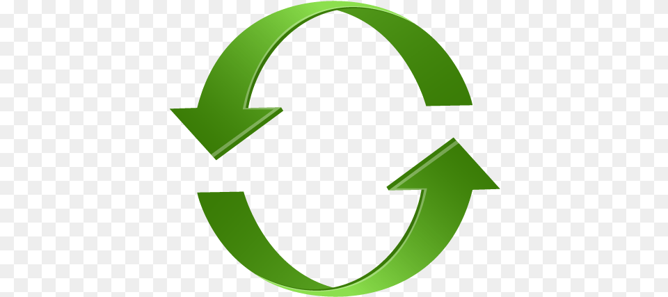 Circlearrow Green Green Arrows In A Circle, Recycling Symbol, Symbol Png