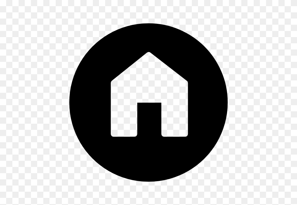 Circled Home Icon, Clothing, Hardhat, Helmet Free Transparent Png