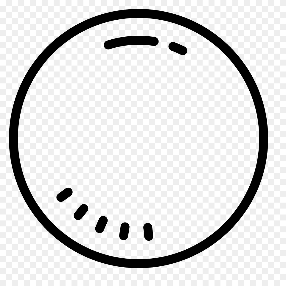 Circled Thn, Gray Free Png