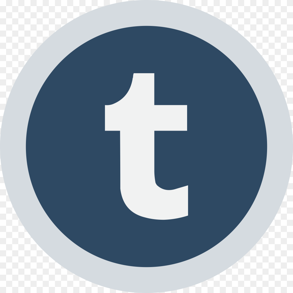 Circled Tumblr Logo, Symbol, Number, Text, First Aid Free Transparent Png