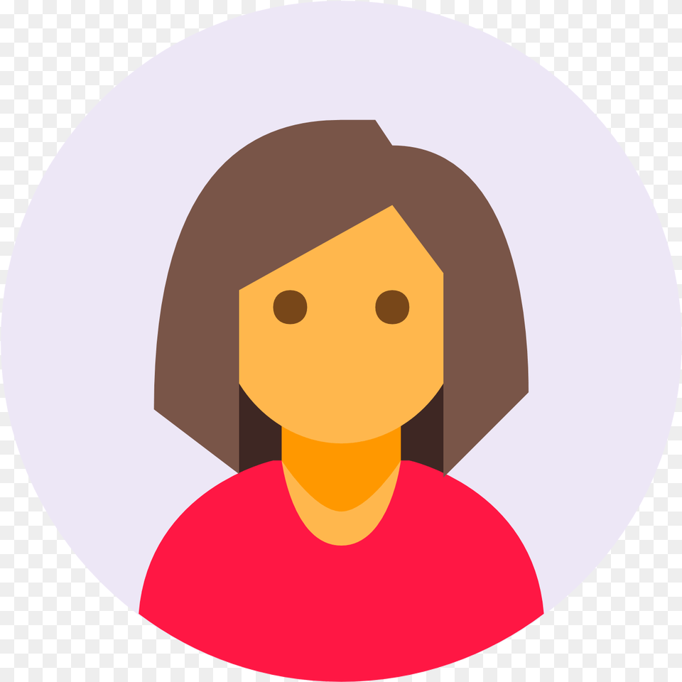 Circled User Female Skin Type 4 Icon Profile Icon Full Woman User Icon, Photography, People, Person, Face Free Transparent Png